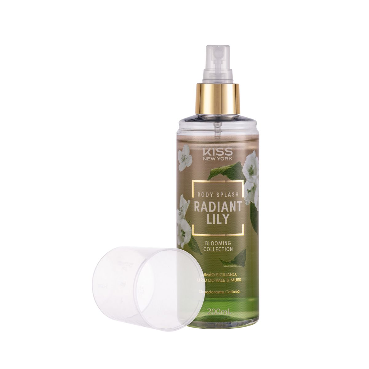 BODY SPLASH BLOOMING COLLECTION RADIANT LILY KISS NEW YORK 200ML