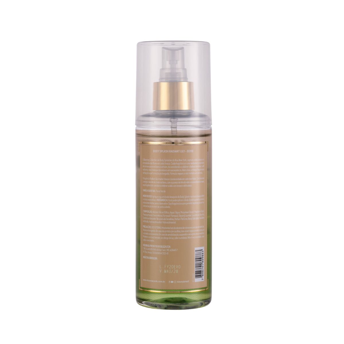 BODY SPLASH BLOOMING COLLECTION RADIANT LILY KISS NEW YORK 200ML