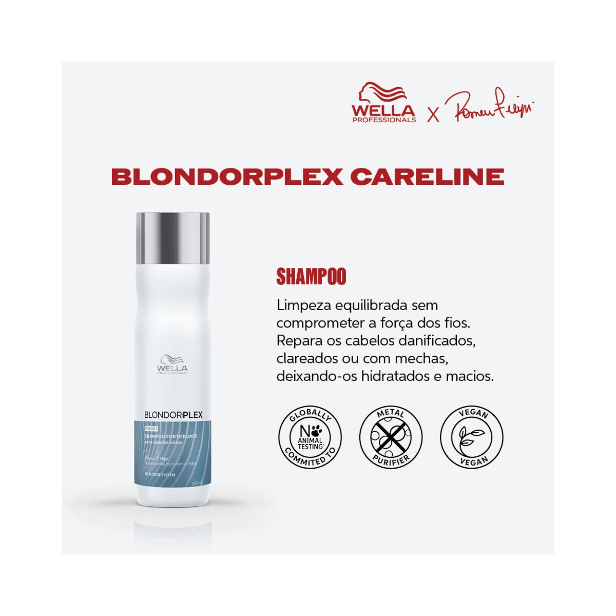 SHAMPOO BLONDORPLEX WELLA PROFISSIONALS 250ML