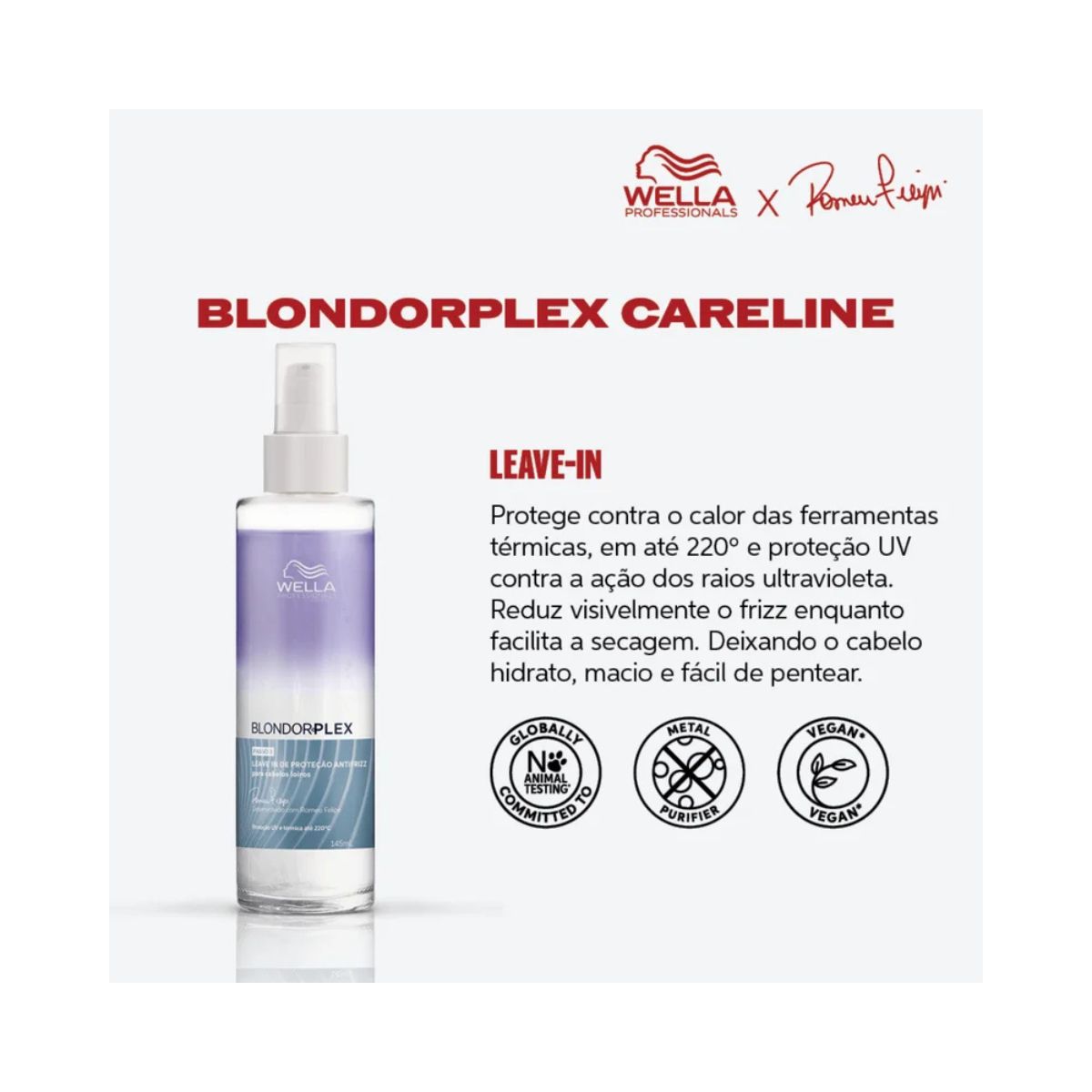 LEAVE IN BLONDORPLEX CARE WELLA PROFISSIONALS 145ML