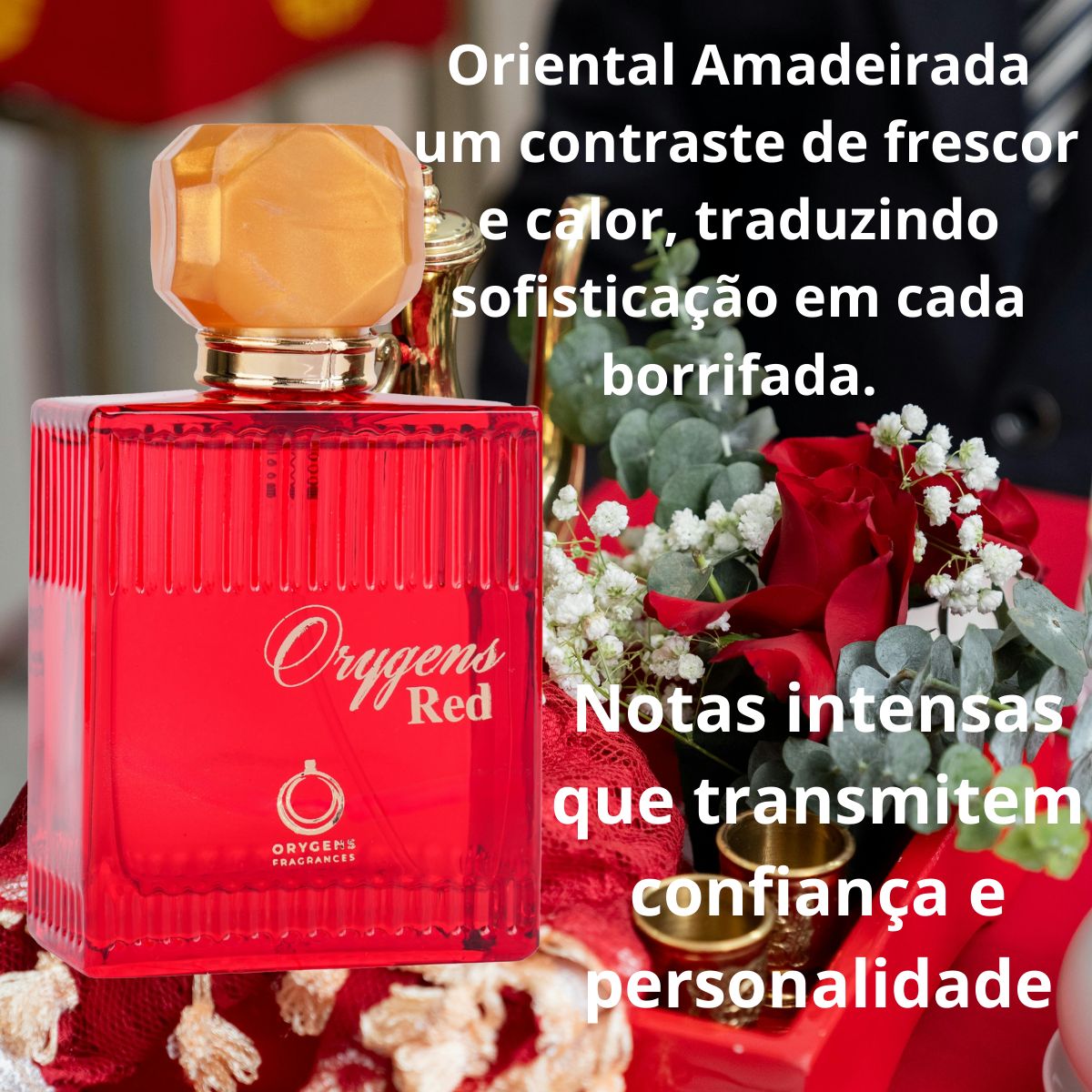 PERFUME UNISSEX ORYGENS FRAGRANCES RED EDP 100ML