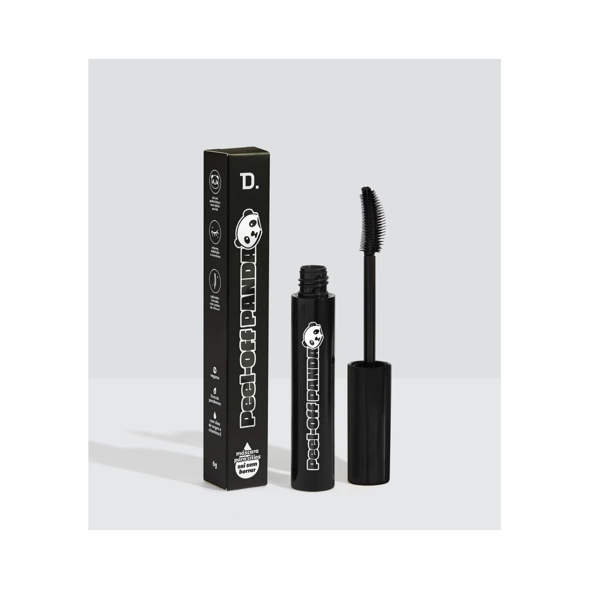 MÁSCARA DE CÍLIOS PEEL OFF PRETO DAILUS