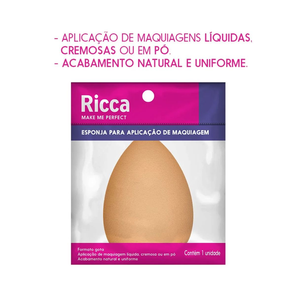 ESPONJA MAKEUP PERFECT G RICCA 1799