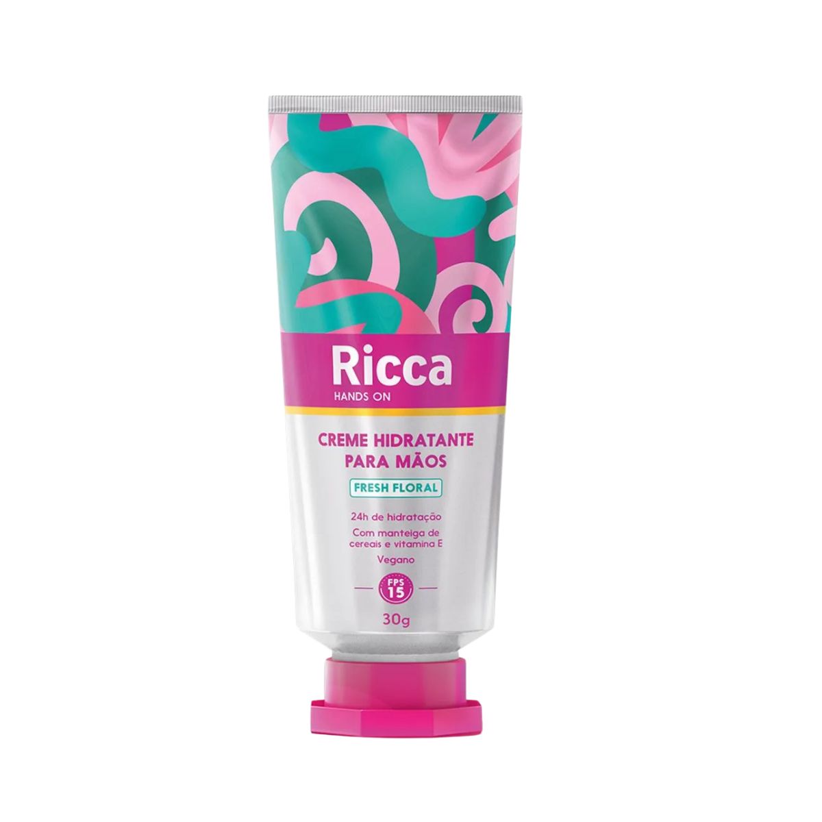 CREME DESODORANTE HIDRATANTE MÃOS FPS15 FRESH FLORAL RICCA 30G 2808