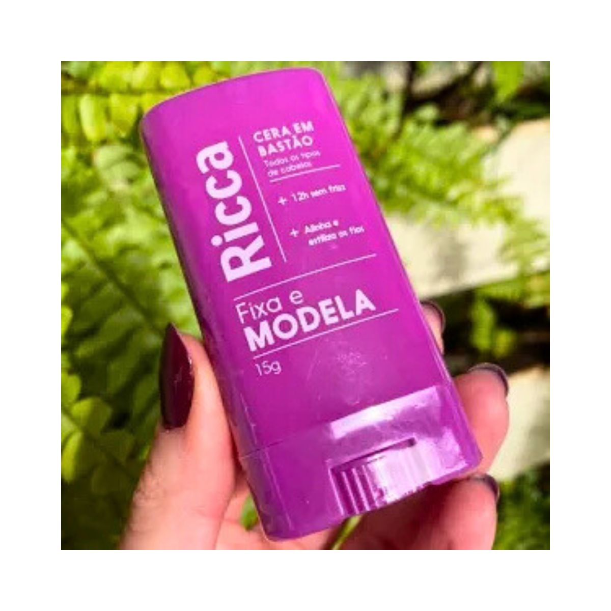 CERA FIXADORA BASTÃO RICCA 15G 2836
