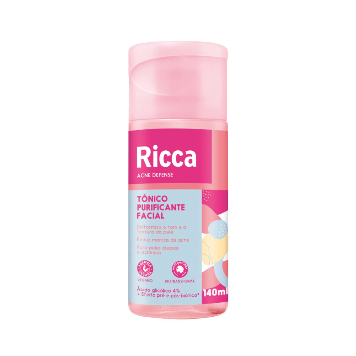 TÔNICO FACIAL RICCA 140ML 3796