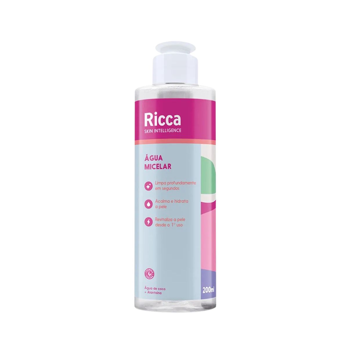 ÁGUA MICELAR FUNCIONAL RICCA 200ML 3815