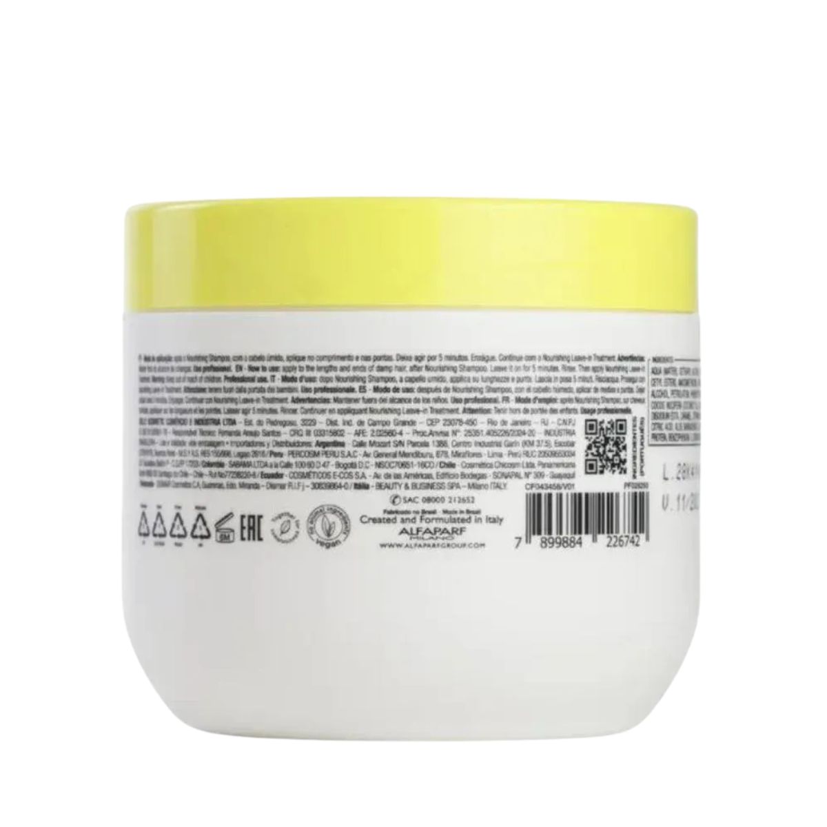 MÁSCARA NUTRITIVE YELLOW 300ML