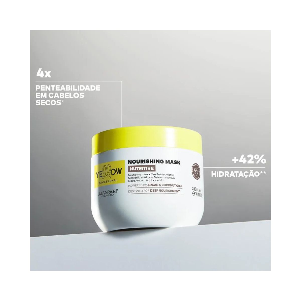 MÁSCARA NUTRITIVE YELLOW 300ML