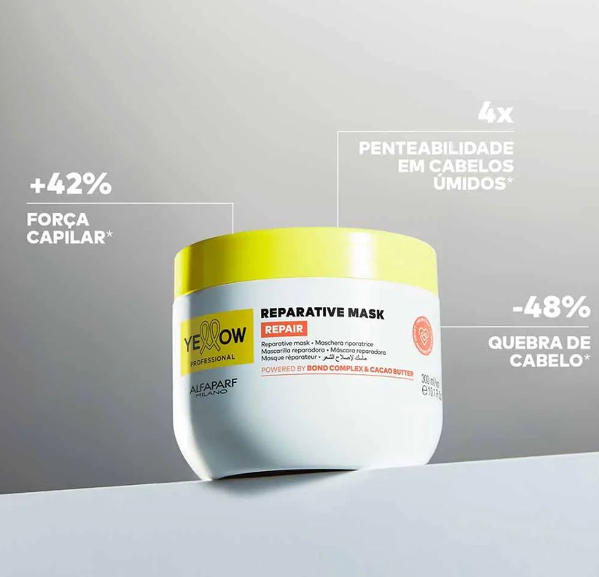 MÁSCARA REPAIR YELLOW 300ML