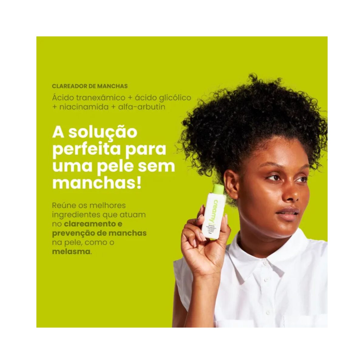 TÔNICO ÁCIDO TRANEXÂMICO CREAMY 90ML