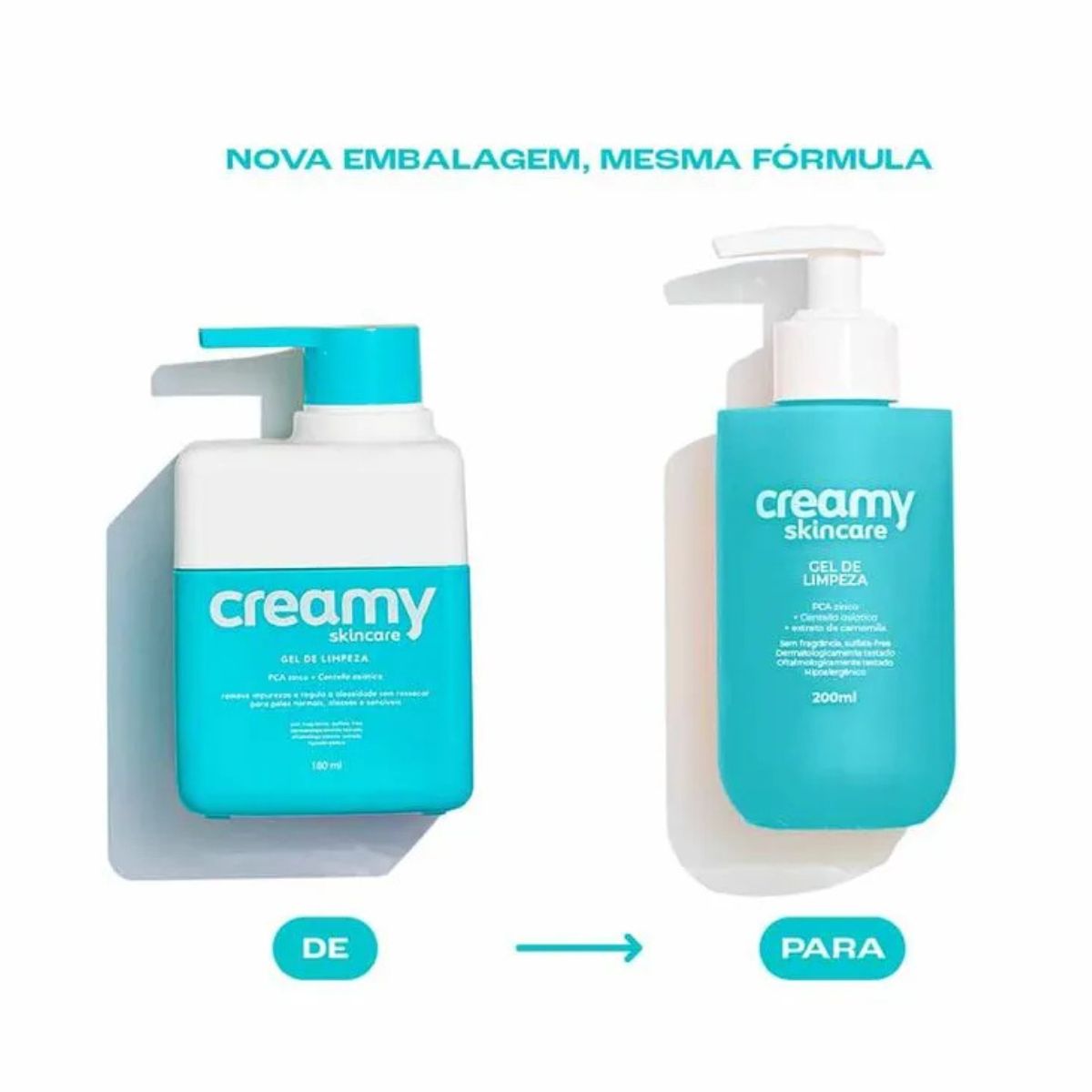 GEL DE LIMPEZA FACIAL CREAMY 200ML