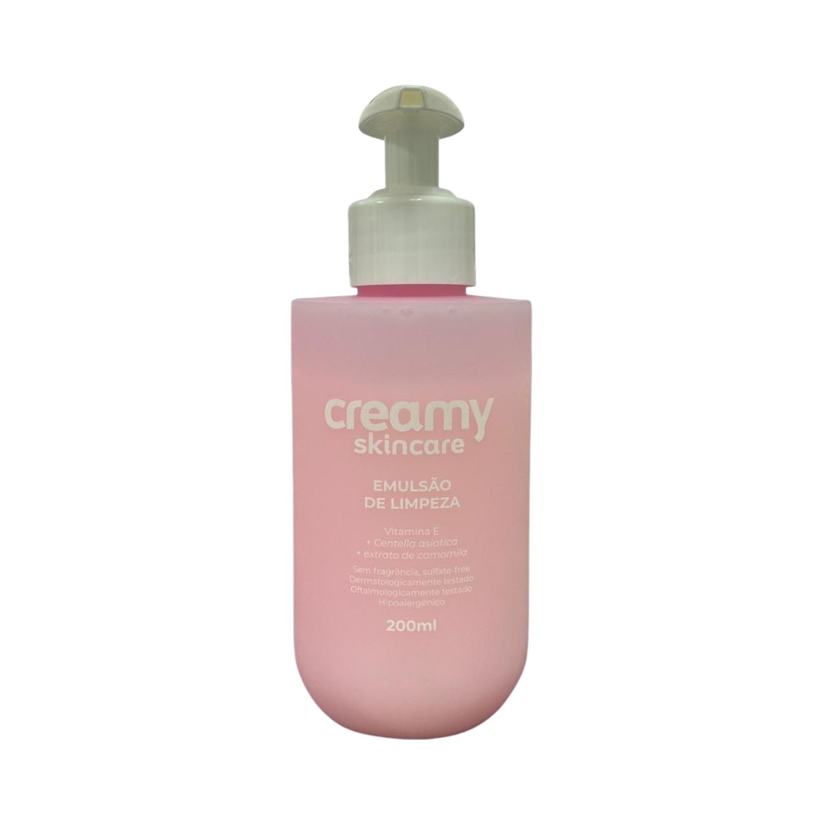 EMULSÃO DE LIMPEZA FACIAL CREAMY 200ML