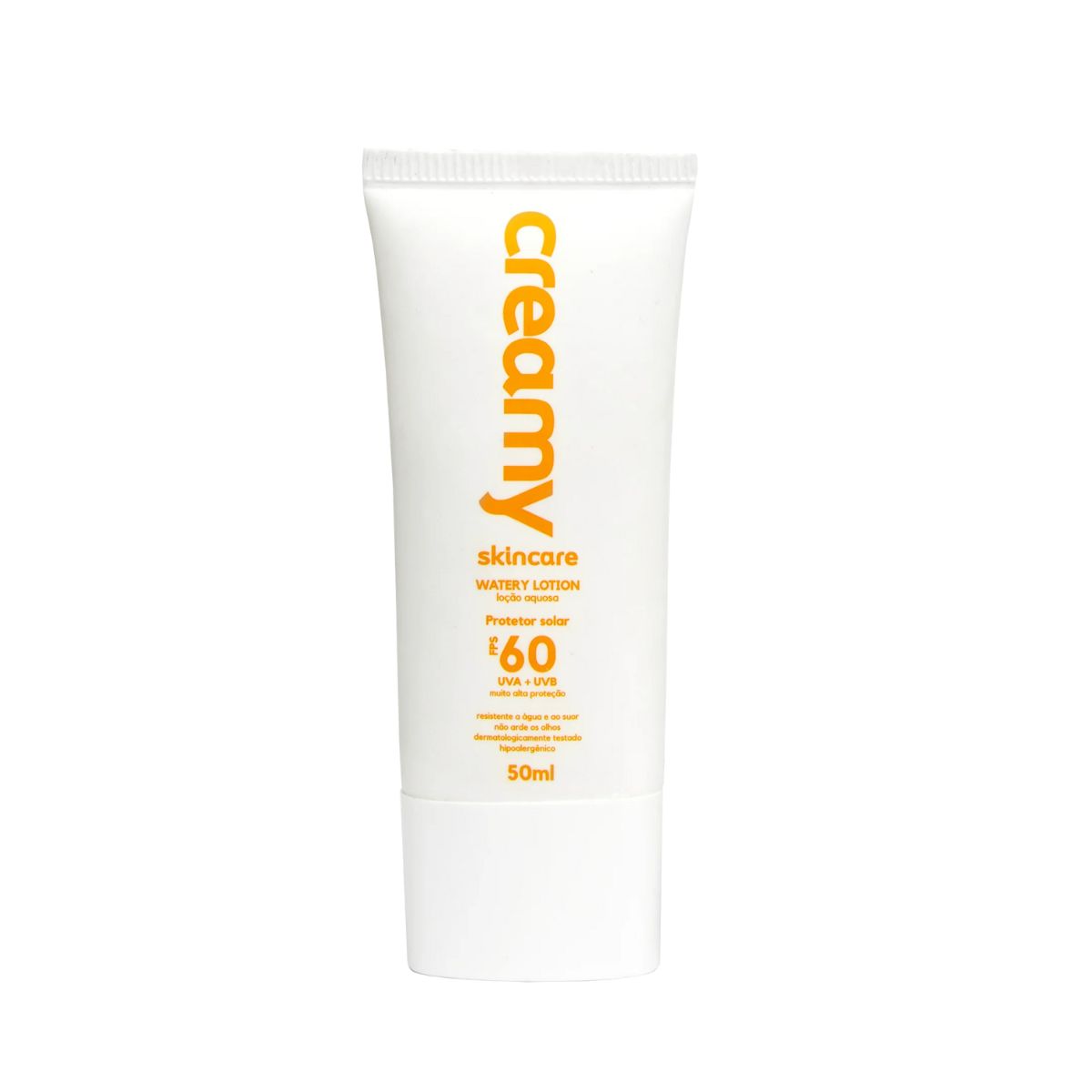 PROTETOR SOLAR FPS60 WATERY LOTION CREAMY 50ML