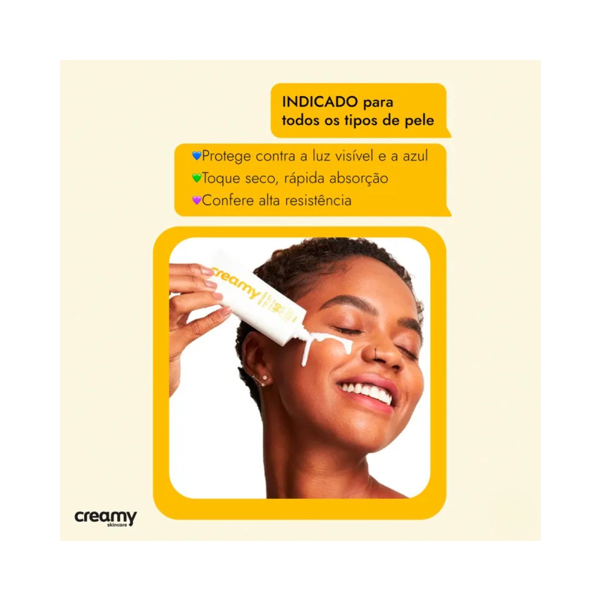 PROTETOR SOLAR FPS60 WATERY LOTION CREAMY 50ML