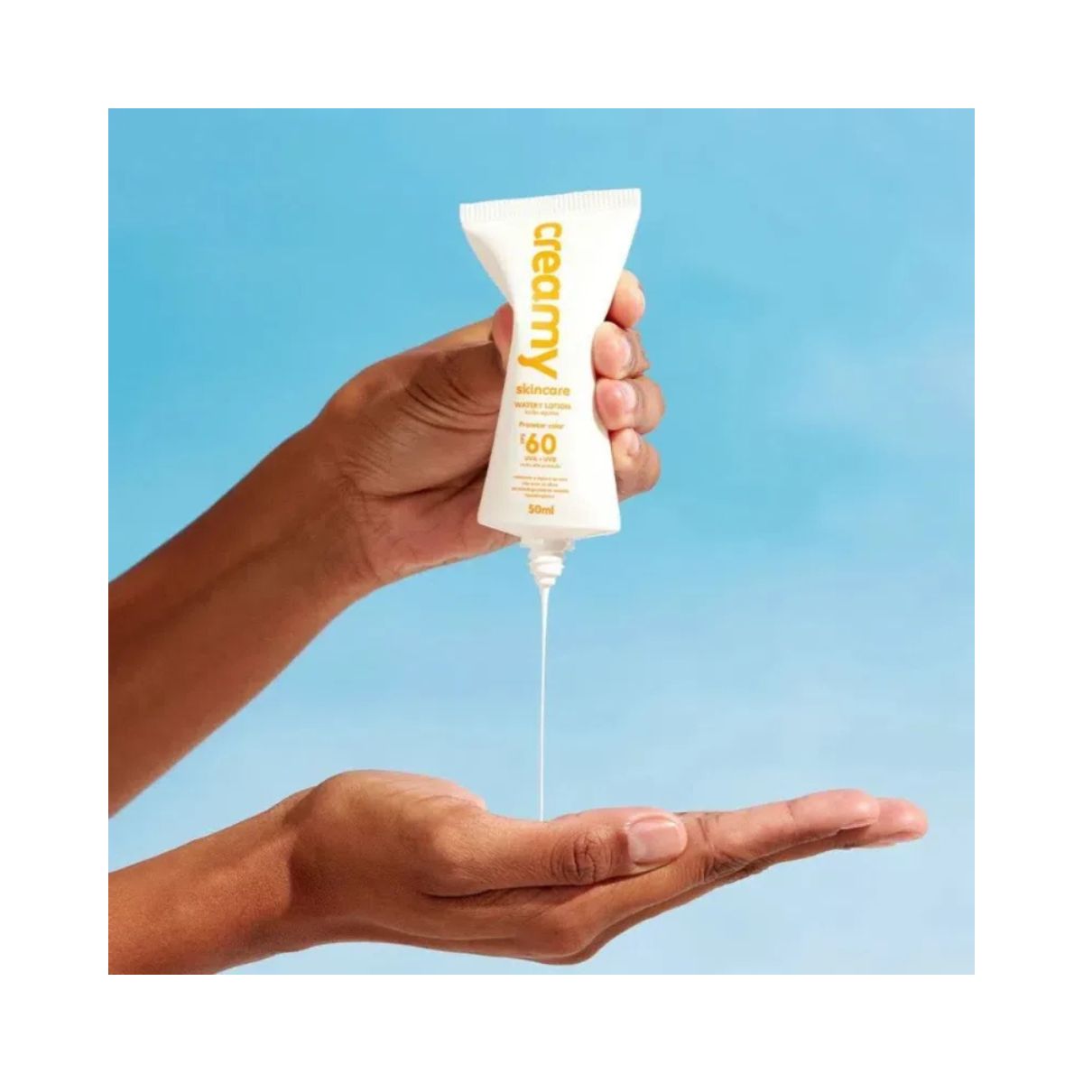 PROTETOR SOLAR FPS60 WATERY LOTION CREAMY 50ML