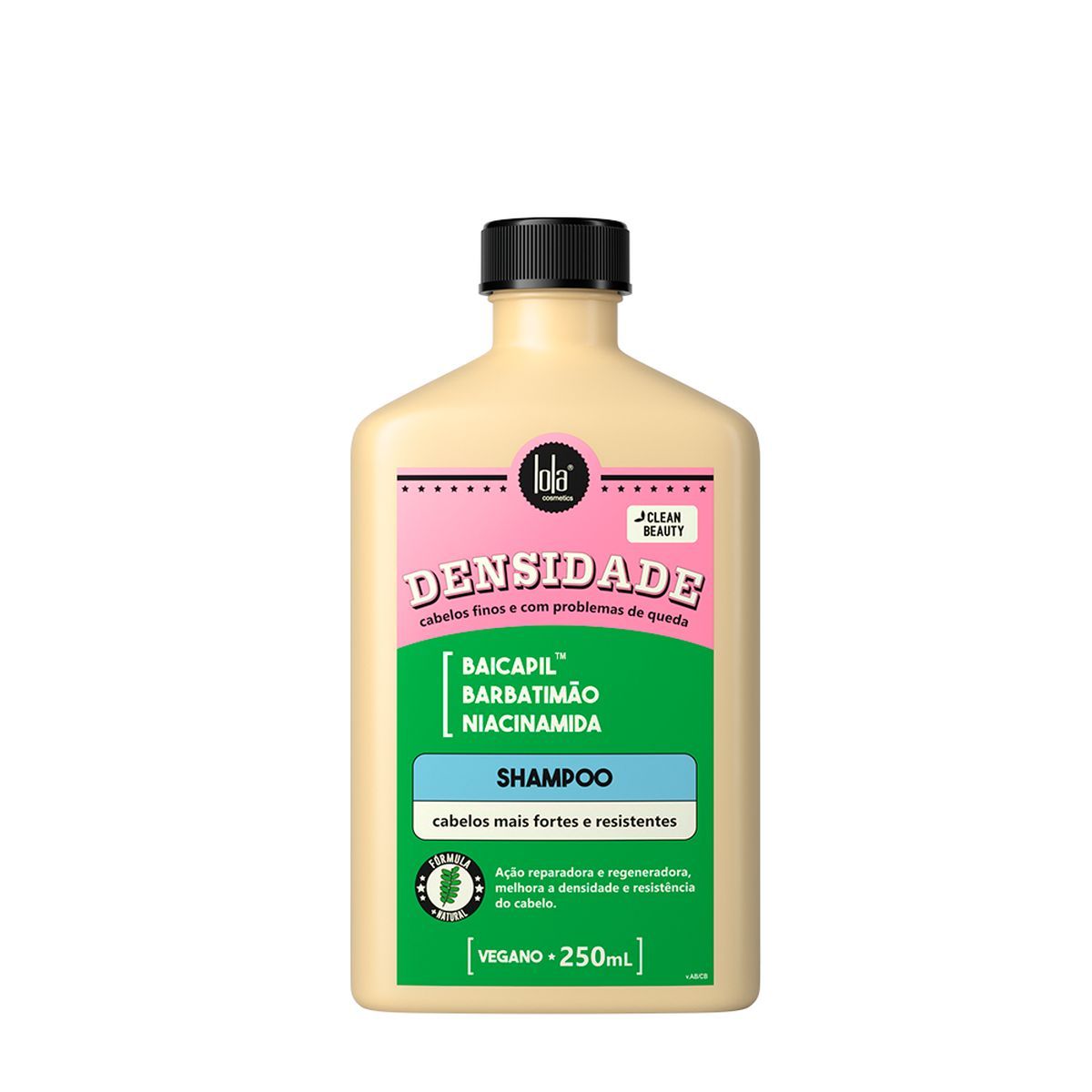 KIT LOLA SHAMPOO DENSIDADE 250ML + ESCOVA MÁGICA ANTI FRIZZ