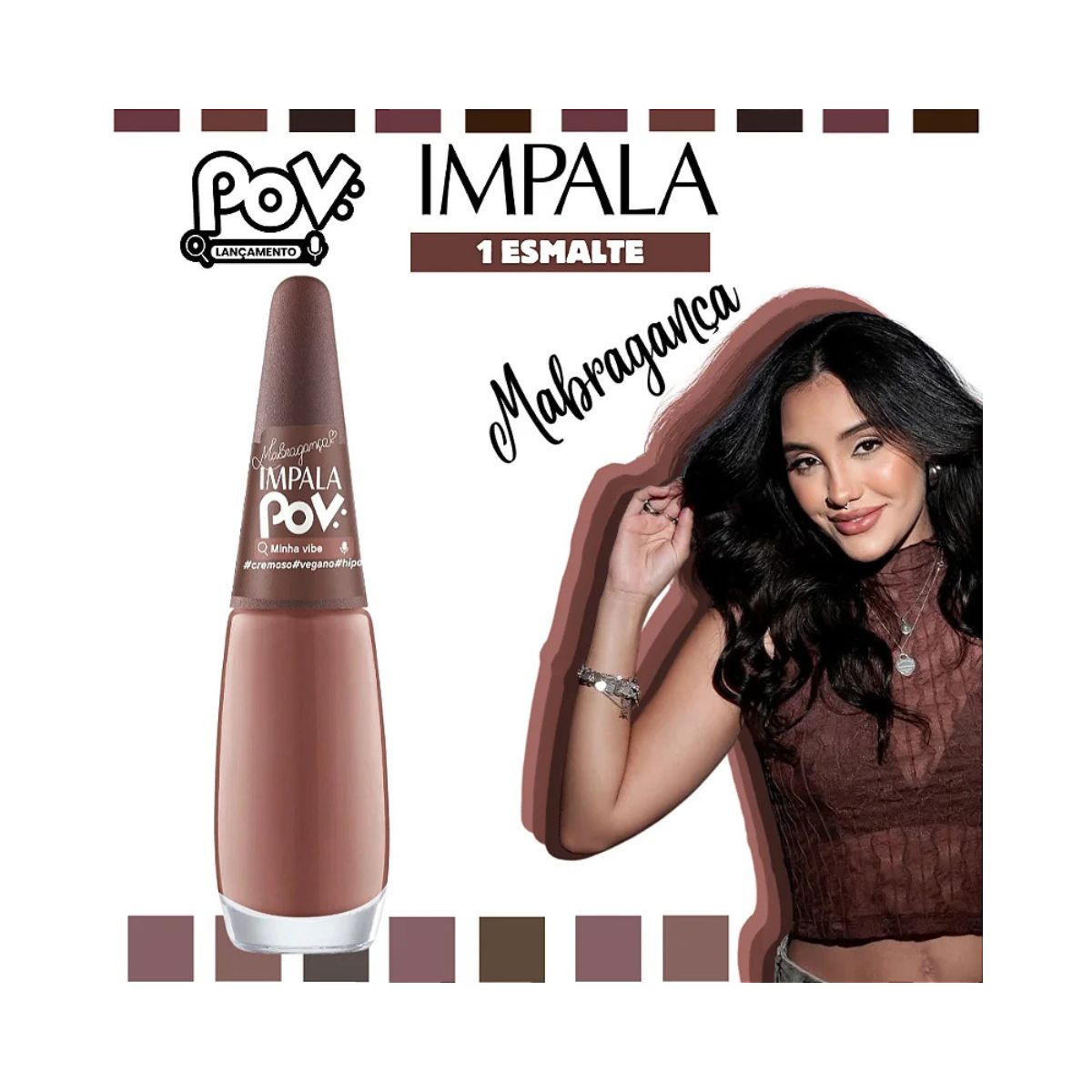 ESMALTE CREMOSO POV: MINHA VIBE IMPALA 7,5ML