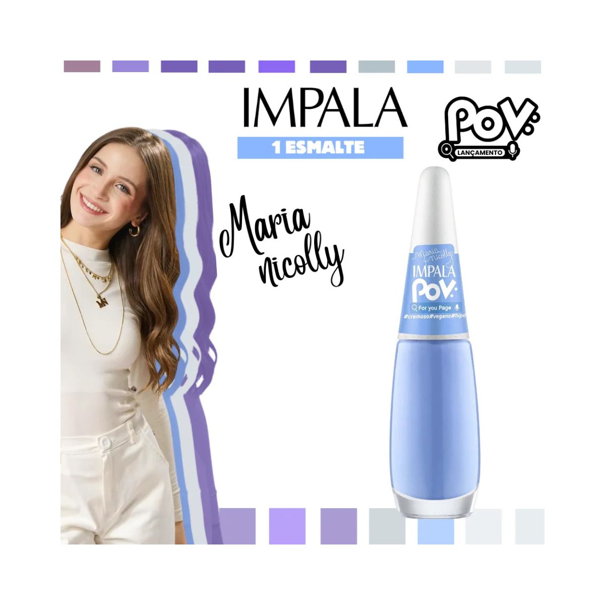 ESMALTE CREMOSO POV: FOR YOU PAGE IMPALA 7,5ML