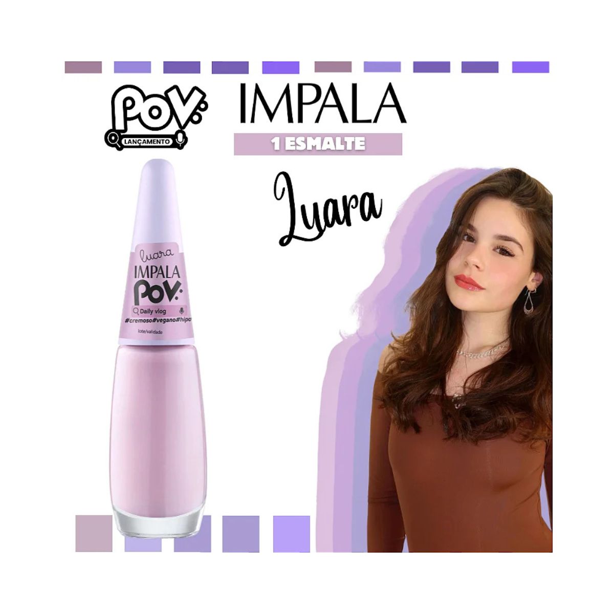 ESMALTE CREMOSO POV: DAILY VLOG IMPALA 7,5ML