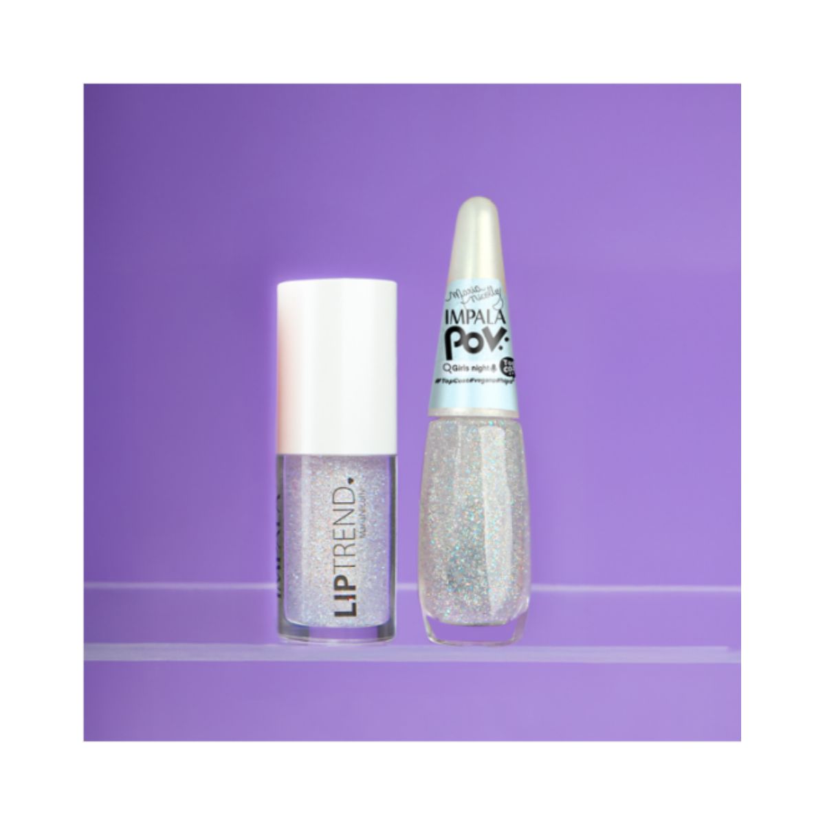 KIT POV: 1 TOP COAT + 1 GLOSS LABIAL LUARA IMPALA