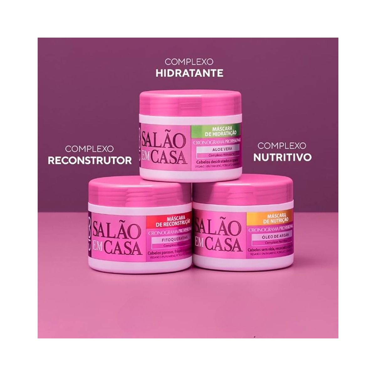 KIT CRONOGRAMA CAPILAR SALÃO EM CASA EICO 810G