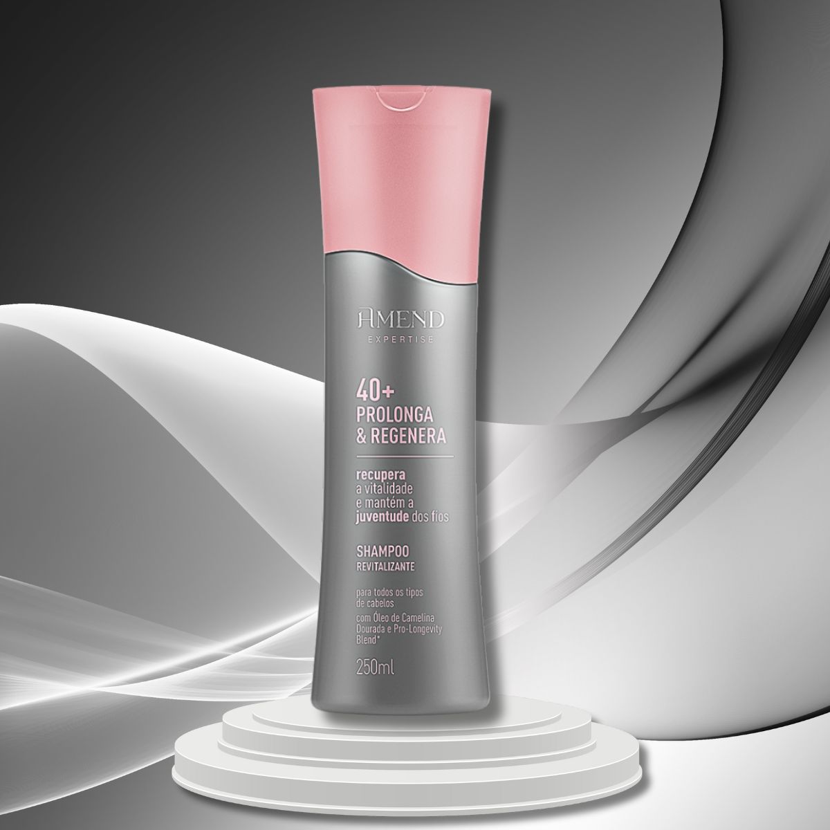 SHAMPOO REVITALIZANTE EXPERTISE PROLONGA E REGENERA 40+ AMEND 250ML