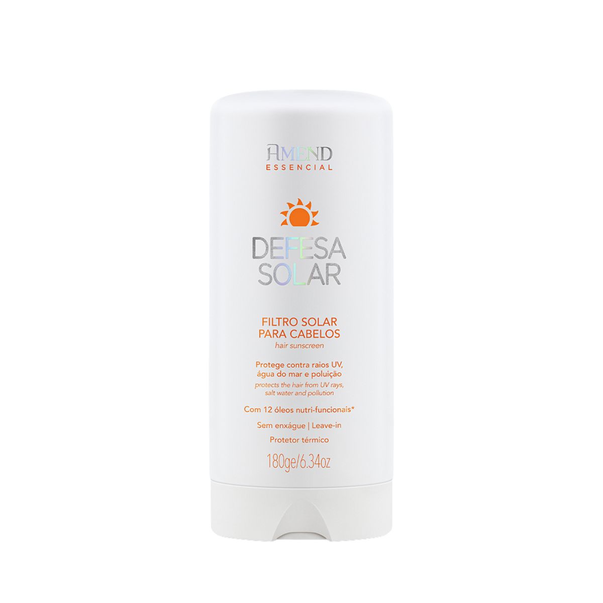 FILTRO SOLAR PARA CABELOS ESSENCIAL DEFESA SOLAR AMEND 180G