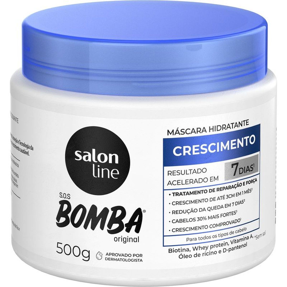 KIT SALON LINE SHAMPOO 300ML + CONDICIONADOR 300ML + MÁSCARA 500G + TÔNICO 100ML