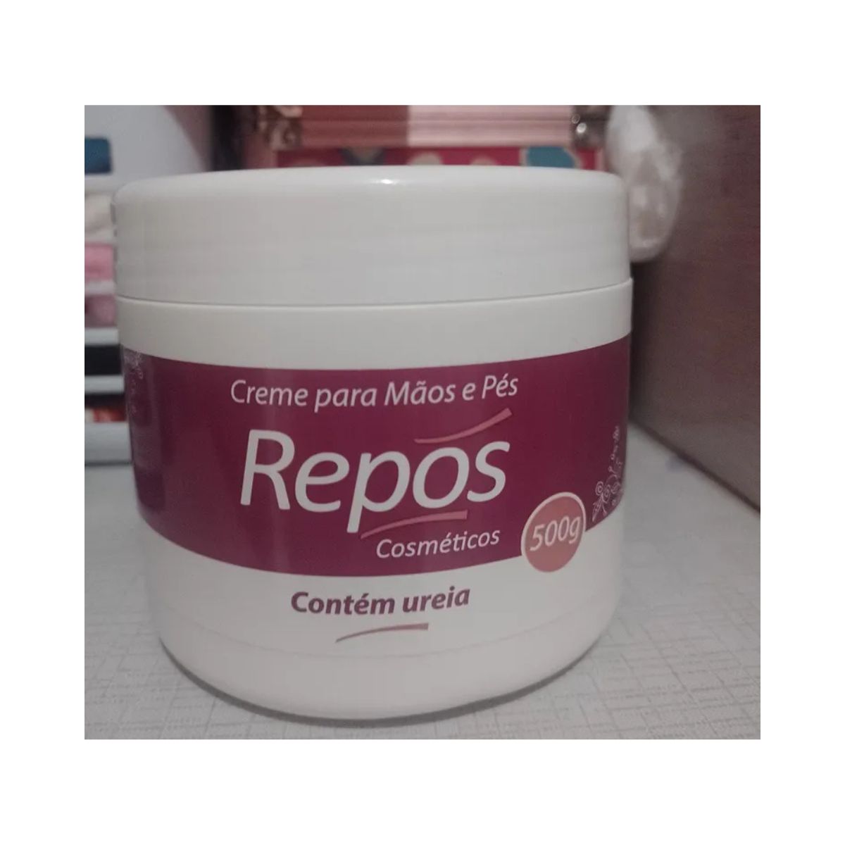 CREME MÃOS E PÉS COM UREIA REPOS 500G