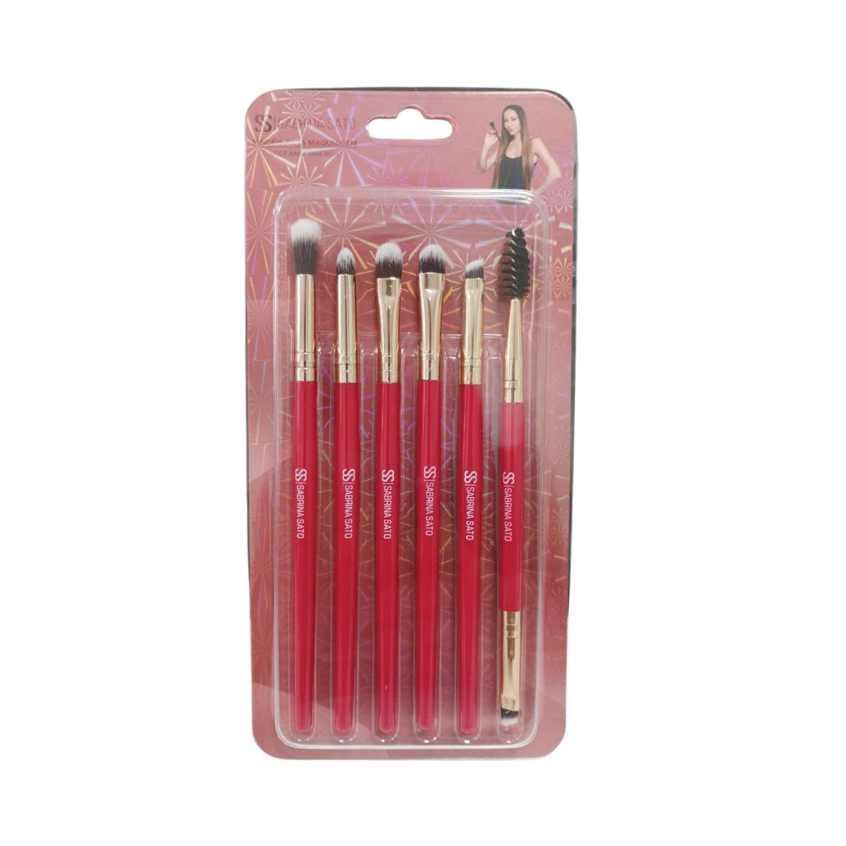 KIT SABRINA SATO PINCEL MAQ C/6 SP132