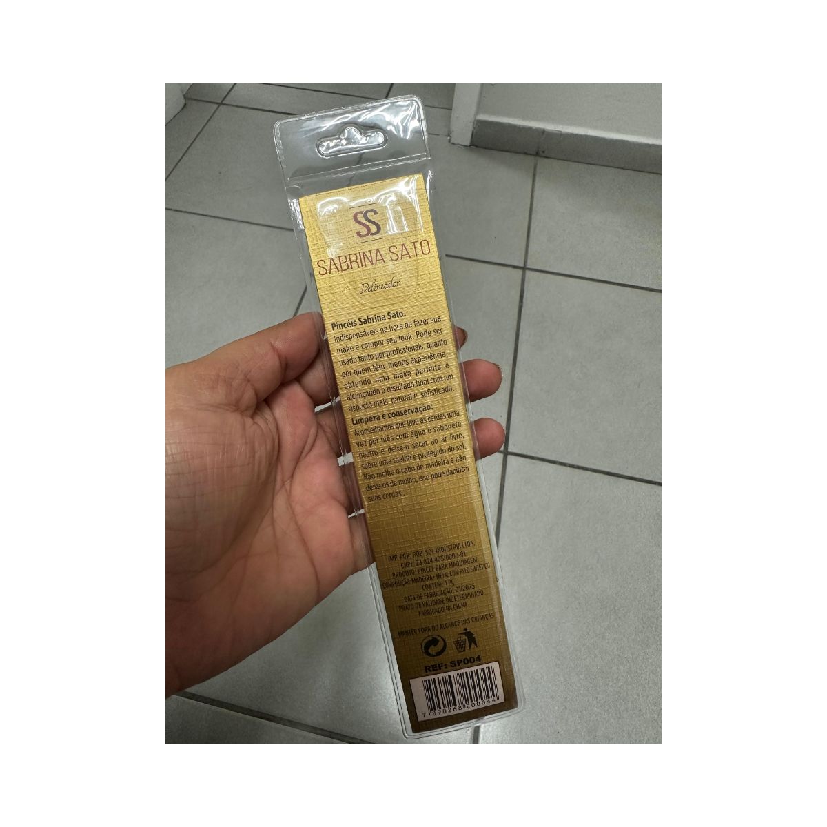 PINCEL SABRINA SATO DELINEADOR SP004