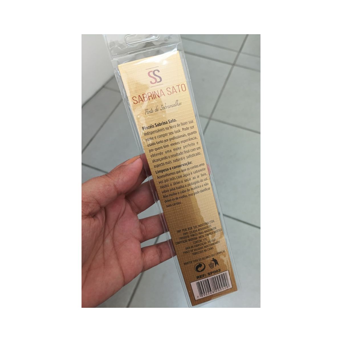 PENTE SABRINA SATO SOBRANCELHAS SP002