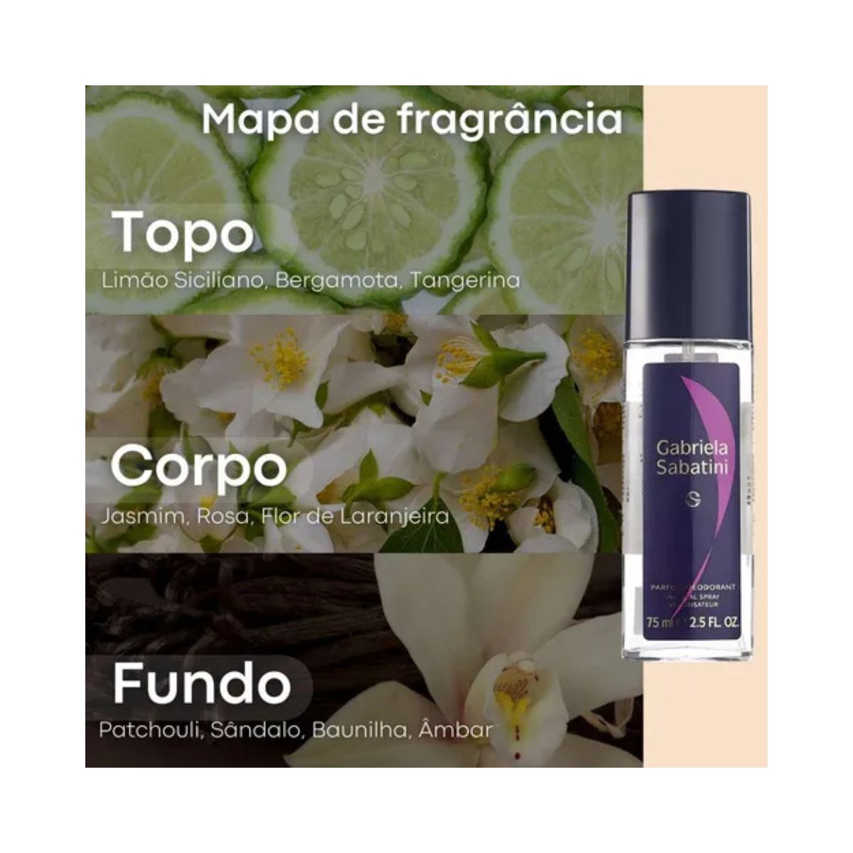 BODY SPLASH GABRIELA SABATINI 75ML