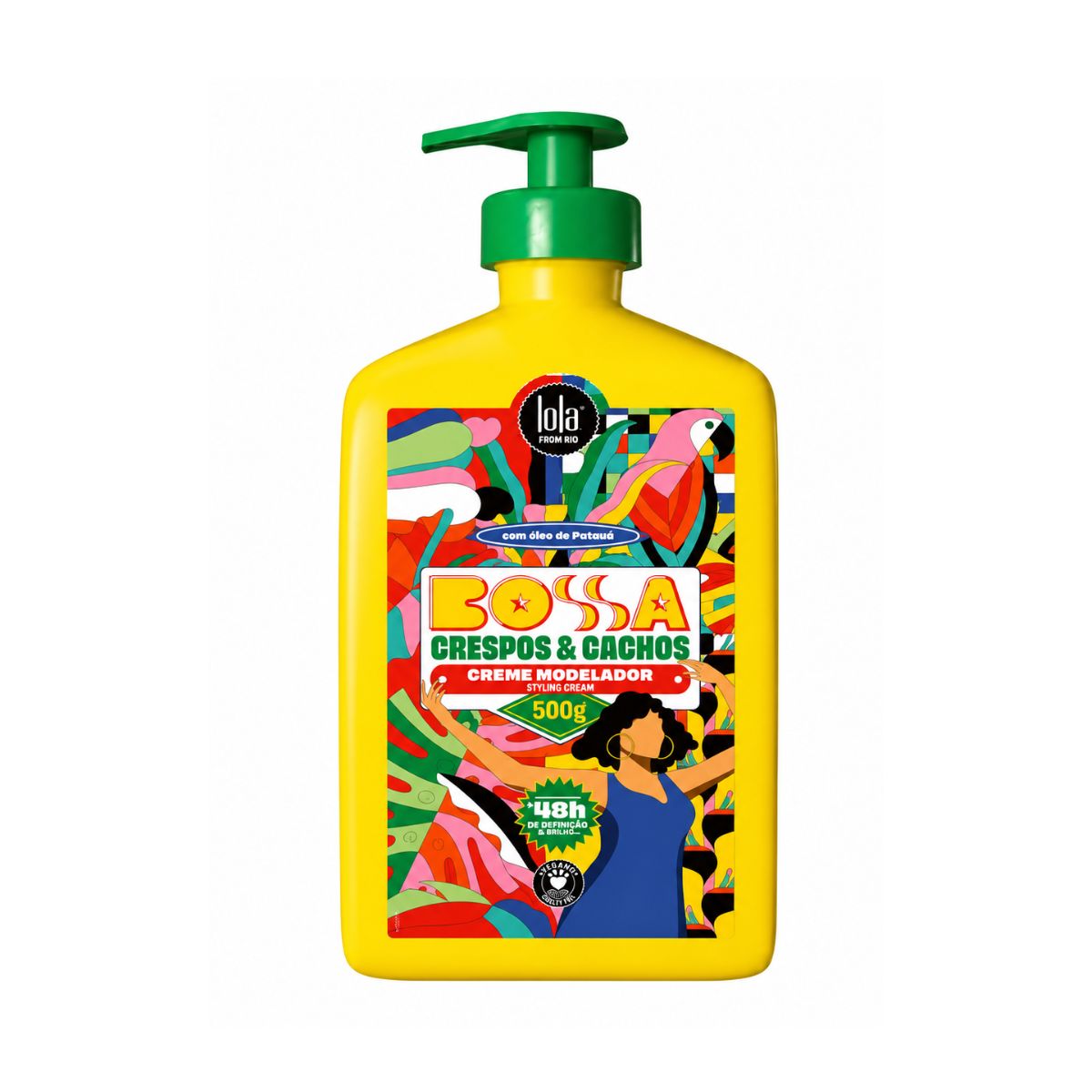 CREME LOLA FROM RIO MODELADOR BOSSA CRESPOS & CACHOS 500G