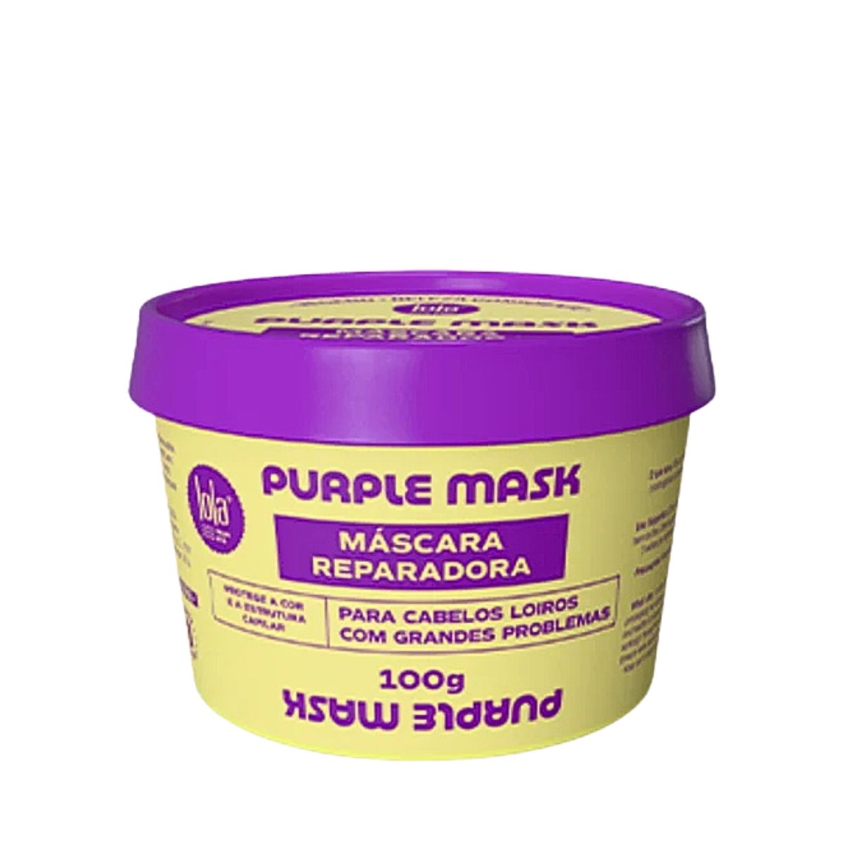 MÁSCARA LOLA FROM RIO REPARADORA PURPLE MASK 100G