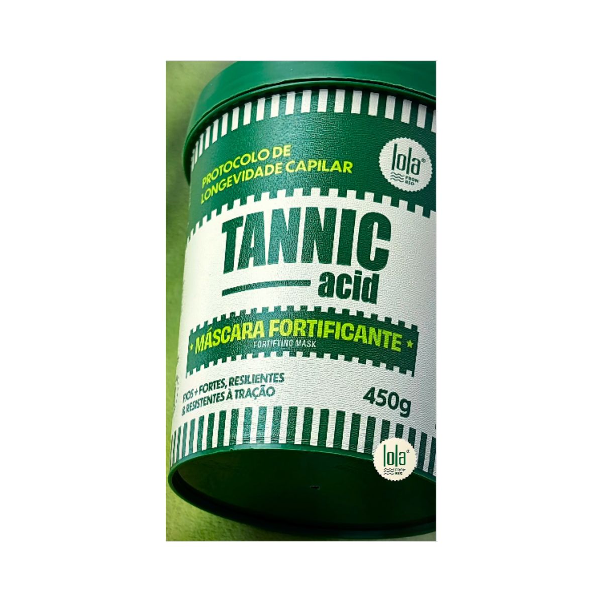 MÁSCARA LOLA FROM RIO FORTIFICANTE TANNIC ACID 450G