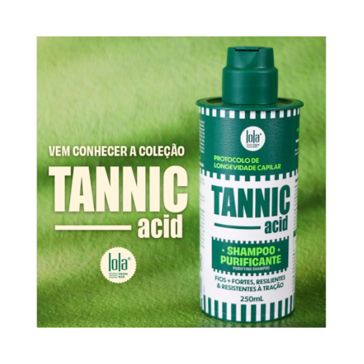 SHAMPOO LOLA FROM RIO PURIFICANTE TANNIC ACID 250ML