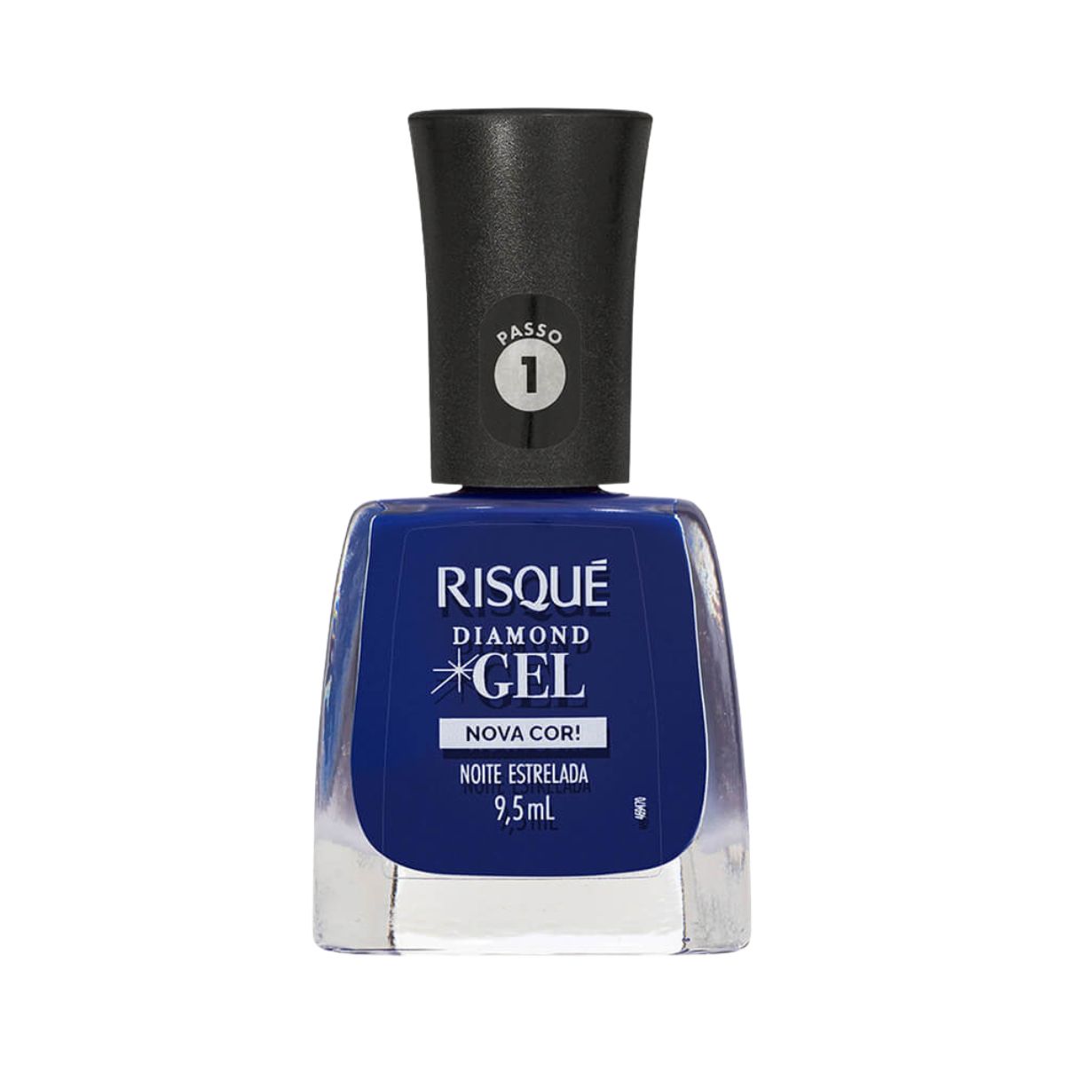 ESMALTE RISQUÉ CREMOSO DIAMOND GEL NOITE ESTRELADA 9,5ML