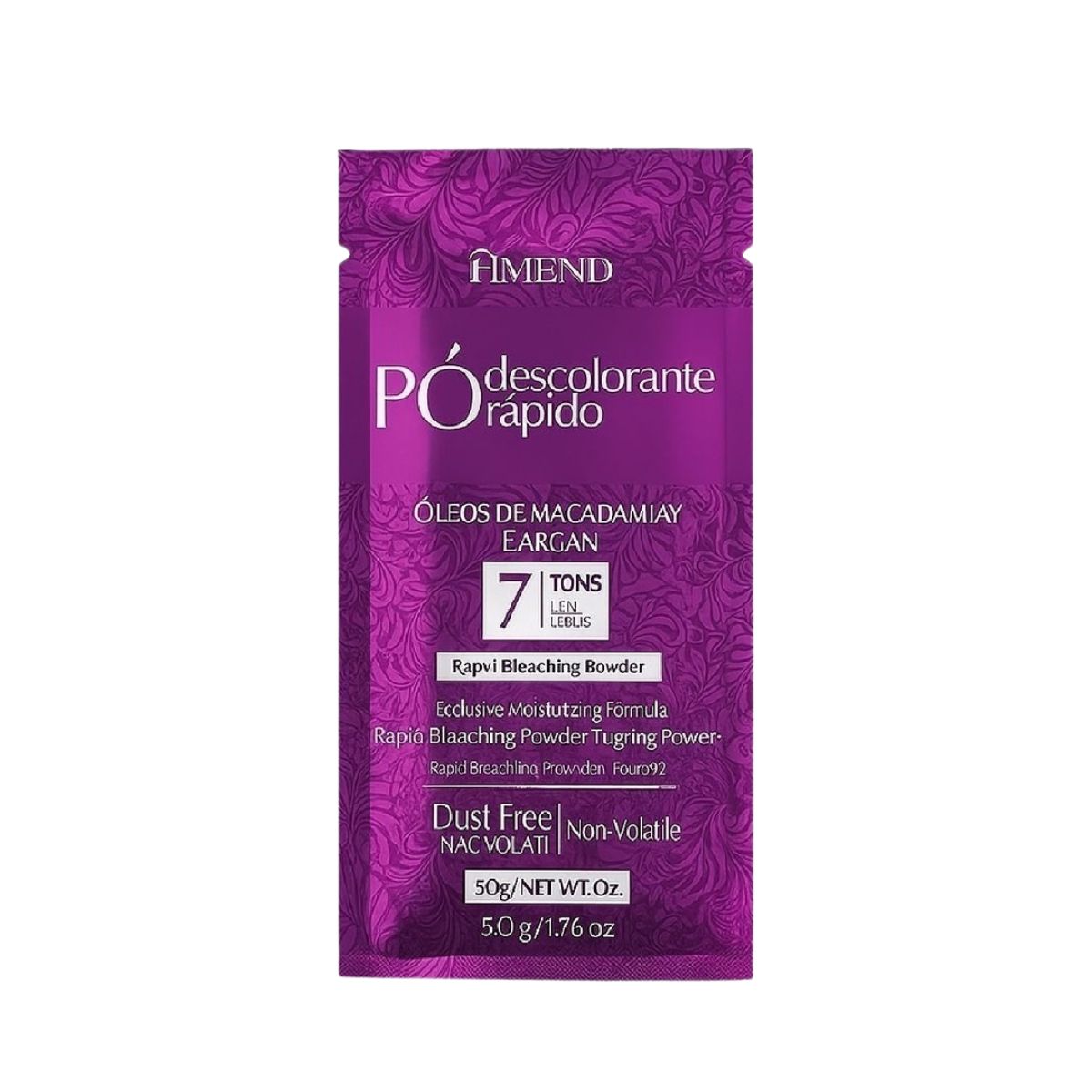KIT AMEND 3 PÓS DESCOLORANTES RÁPIDOS COM ÓLEO DE MACADÂMIA E ARGAN 50G