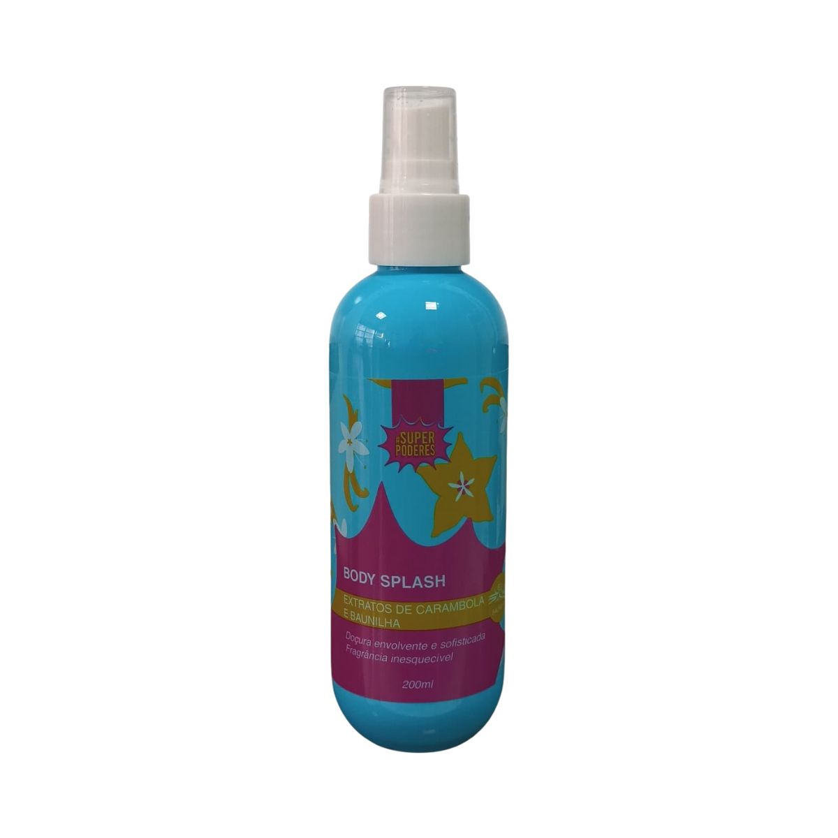 BODY SPLASH EXTRATOS DE CARAMBOLA E BAUNILHA SUPER PODERES 200ML