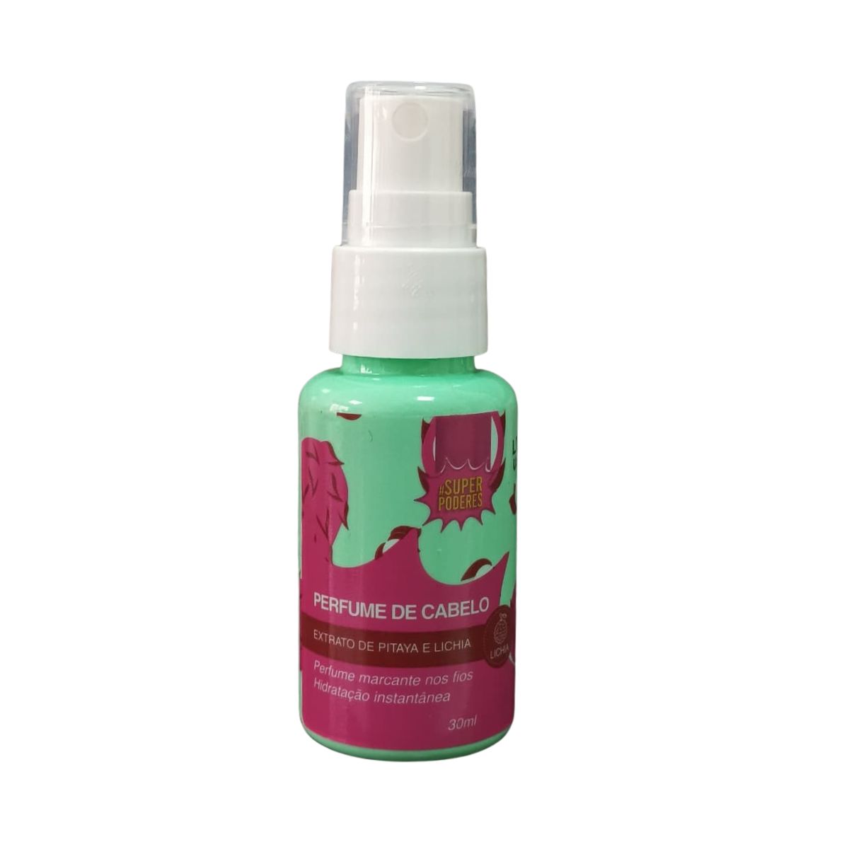PERFUME CAPILAR EXTRATO DE PITAYA E LICHIA SUPER PODERES 30ML