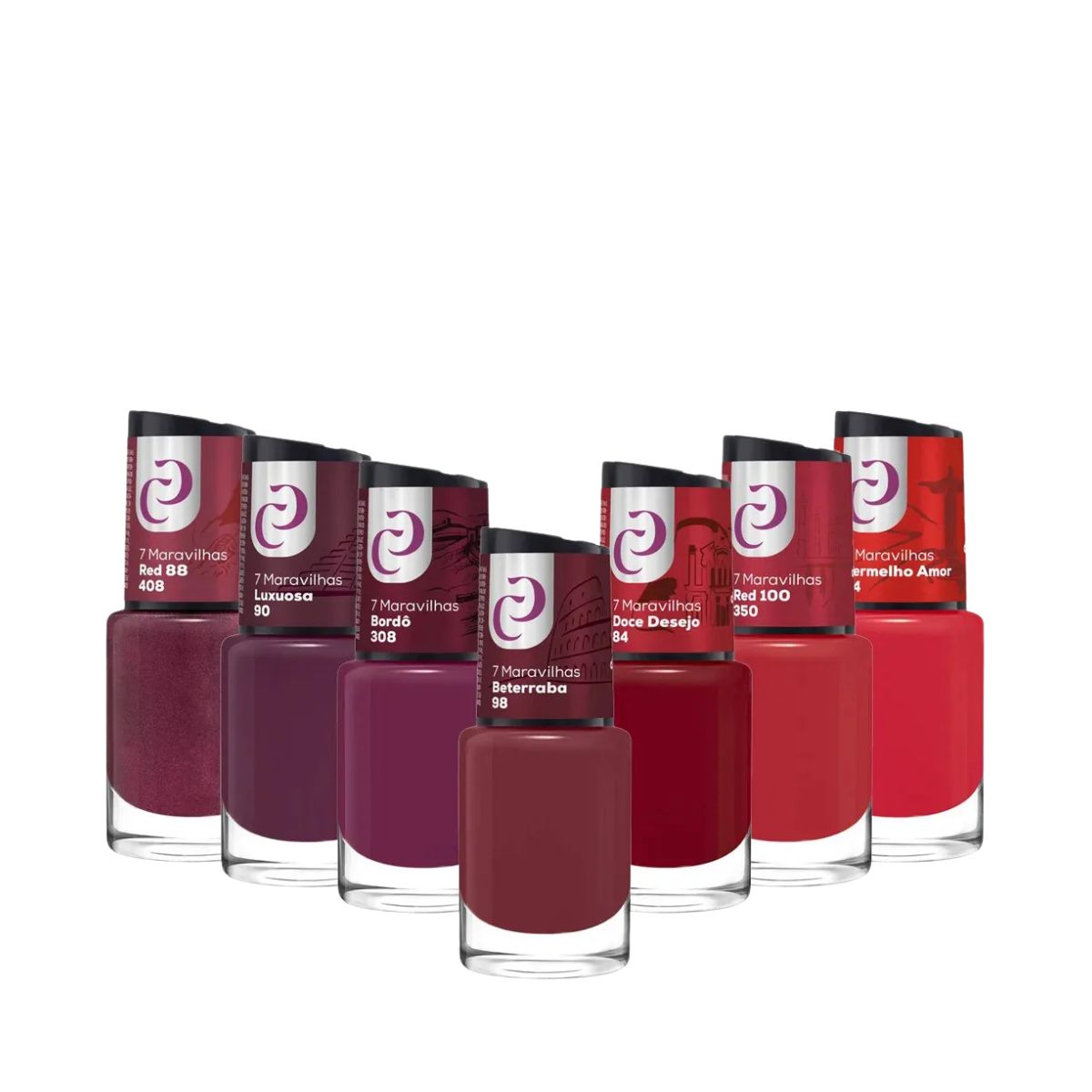 ESMALTE CORA 7 MARAVILHAS CREMOSO LUXUOSA Nº90 10ML