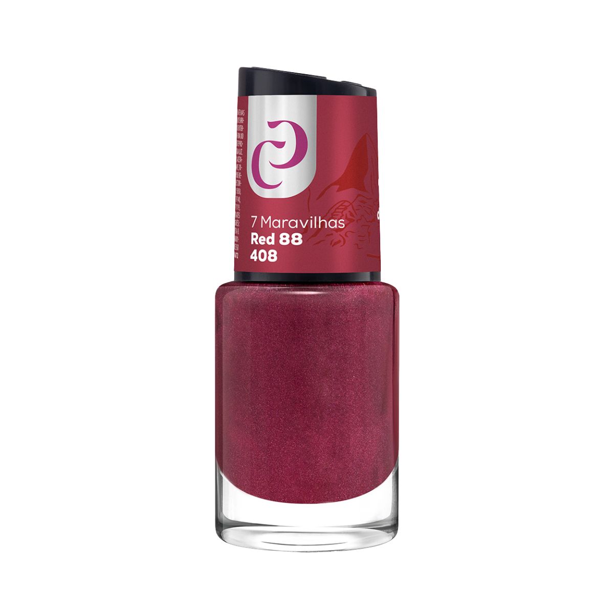 ESMALTE CORA 7 MARAVILHAS RED 88 Nº408 10ML