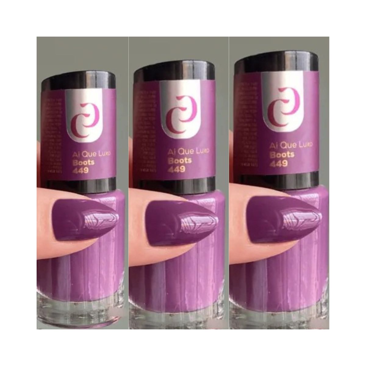 ESMALTE CORA AI QUE LUXO BOOTS Nº449 10ML