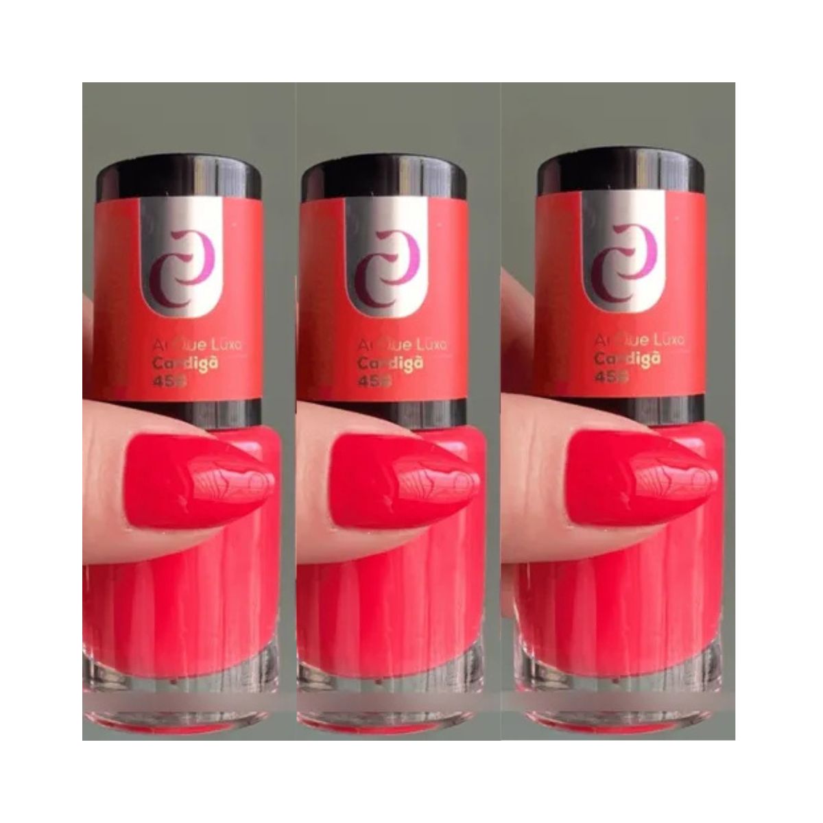ESMALTE CORA AI QUE LUXO CARDIGÃ Nº456 10ML