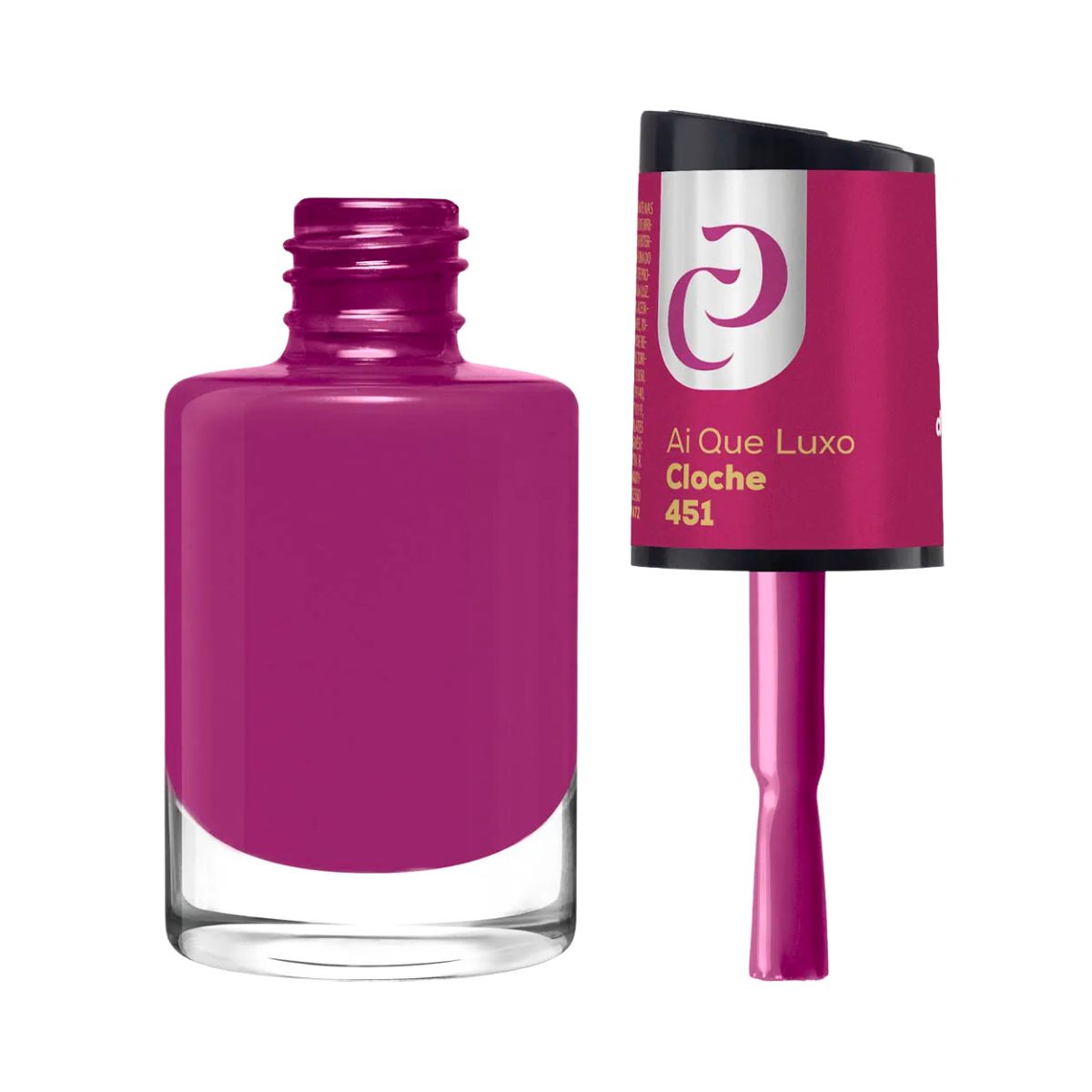 ESMALTE CORA AI QUE LUXO CLOCHÊ Nº451 10ML