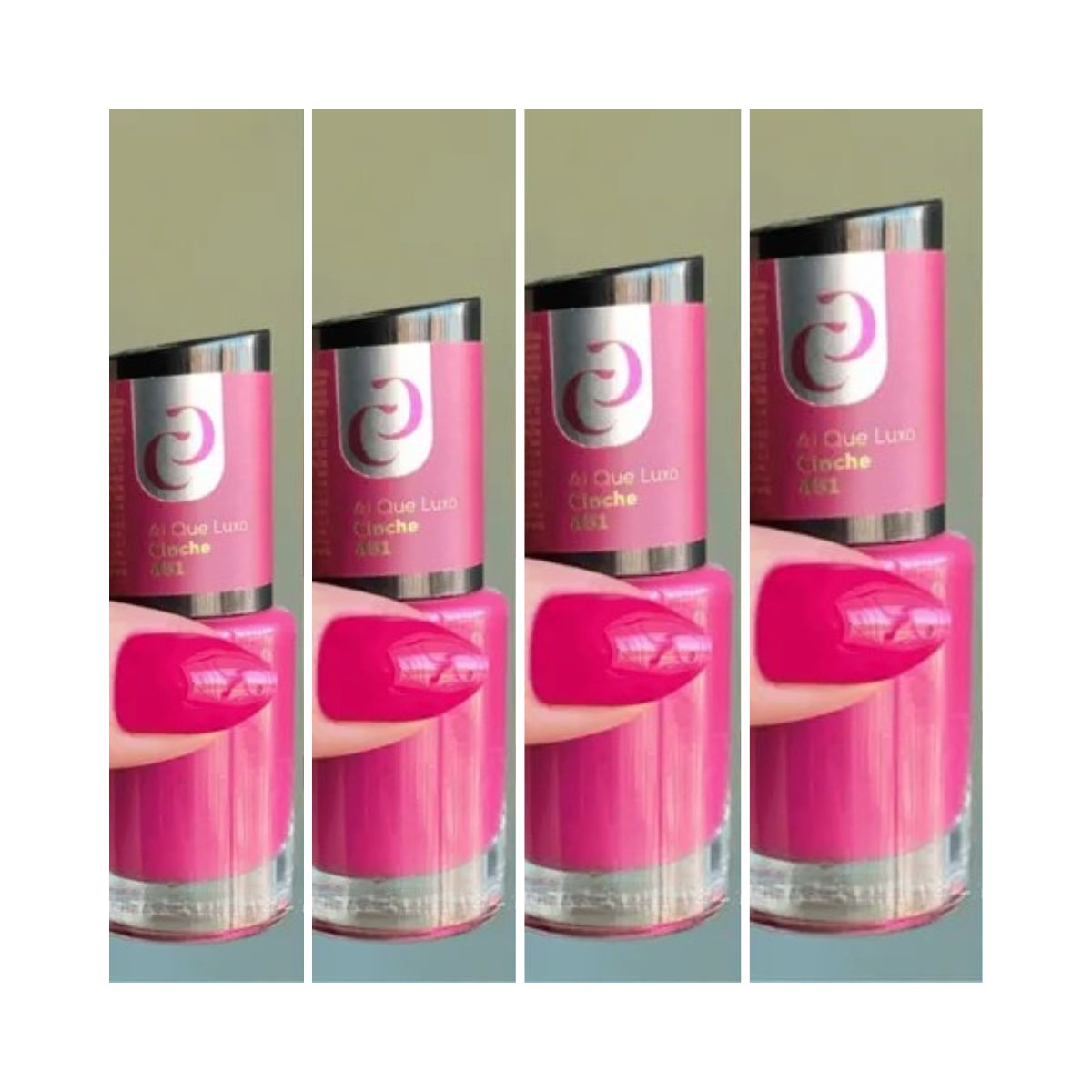 ESMALTE CORA AI QUE LUXO CLOCHÊ Nº451 10ML