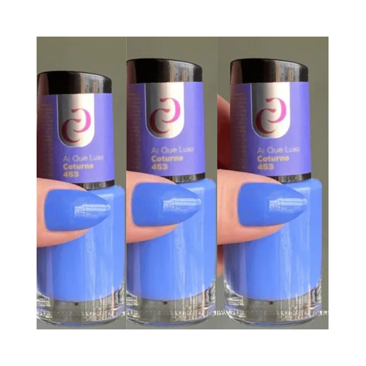 ESMALTE CORA AI QUE LUXO COTURNO Nº453 10ML