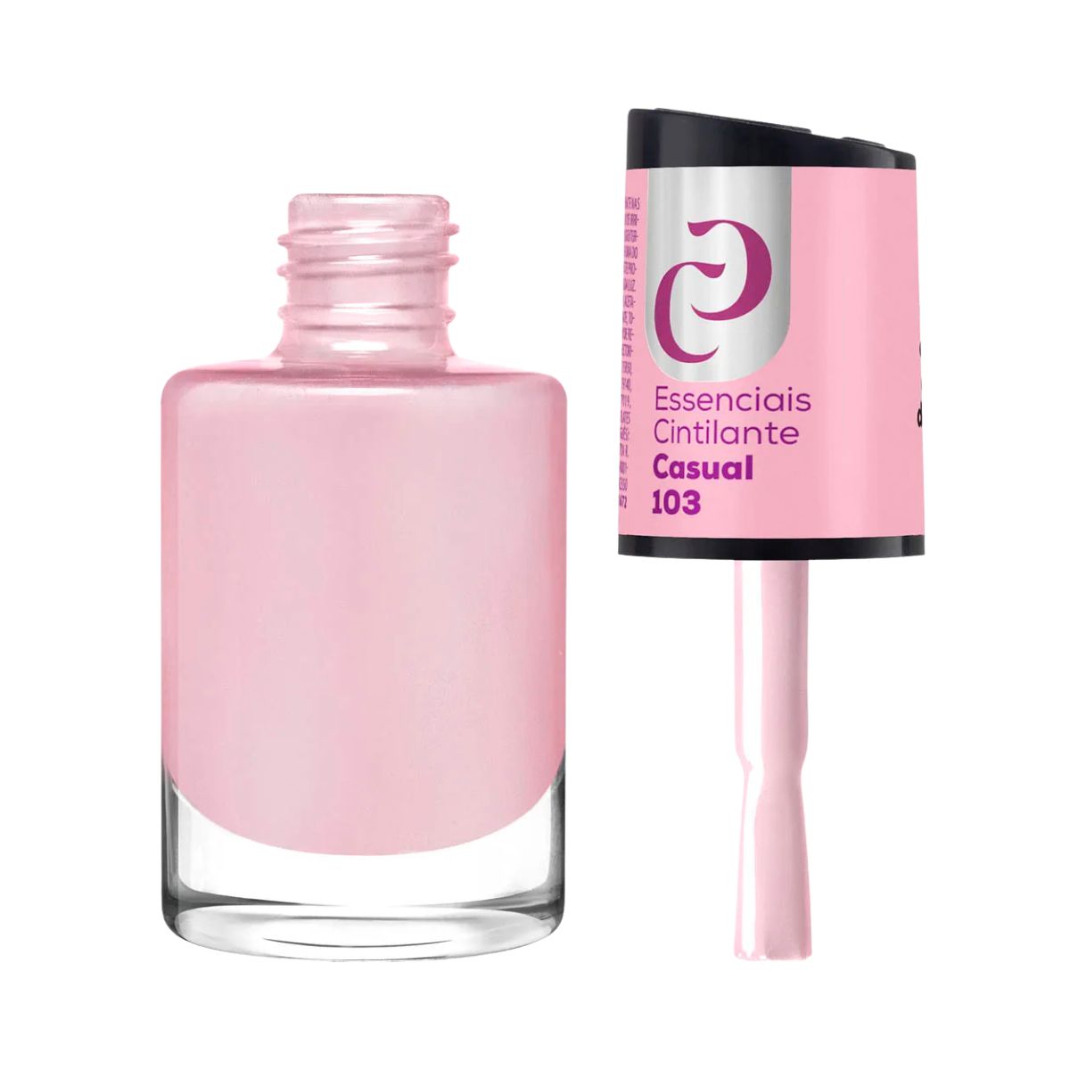 ESMALTE CORA ESSENCIAIS CINTILANTE CASUAL Nº103 10ML